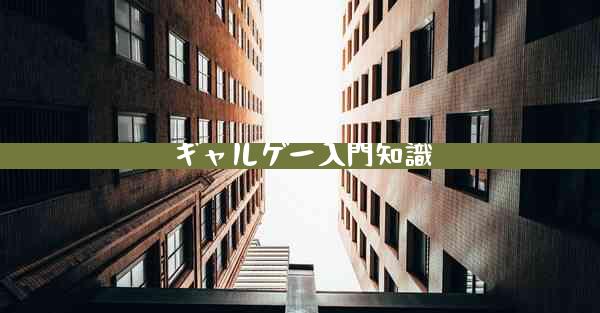 ギャルゲー入門知識