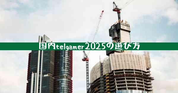 国内telgamer2025の遊び方