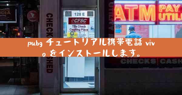 pubg チュートリアル携帯電話 vivo をインストールします。