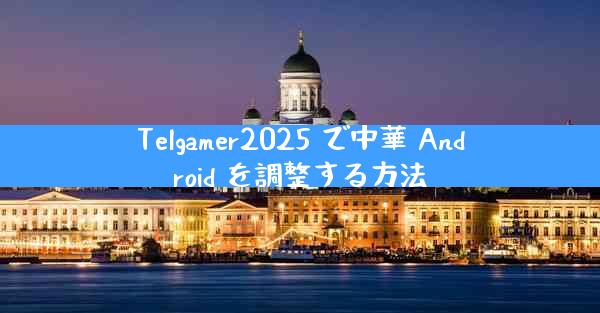 Telgamer2025 で中華 Android を調整する方法