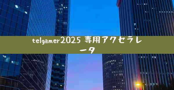 telgamer2025 専用アクセラレータ