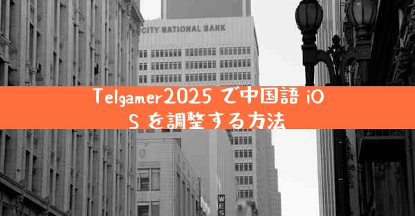 Telgamer2025 で中国語 iOS を調整する方法