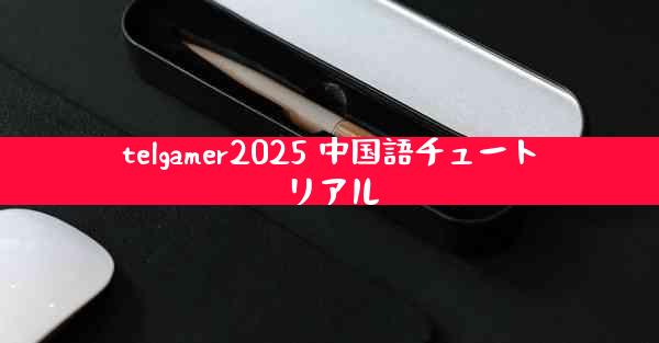 telgamer2025 中国語チュートリアル